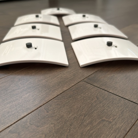 UMBRA White Polaroid Square Magnetic Picture Frames, Plastic Decor Home Photo - Picture 3 of 7